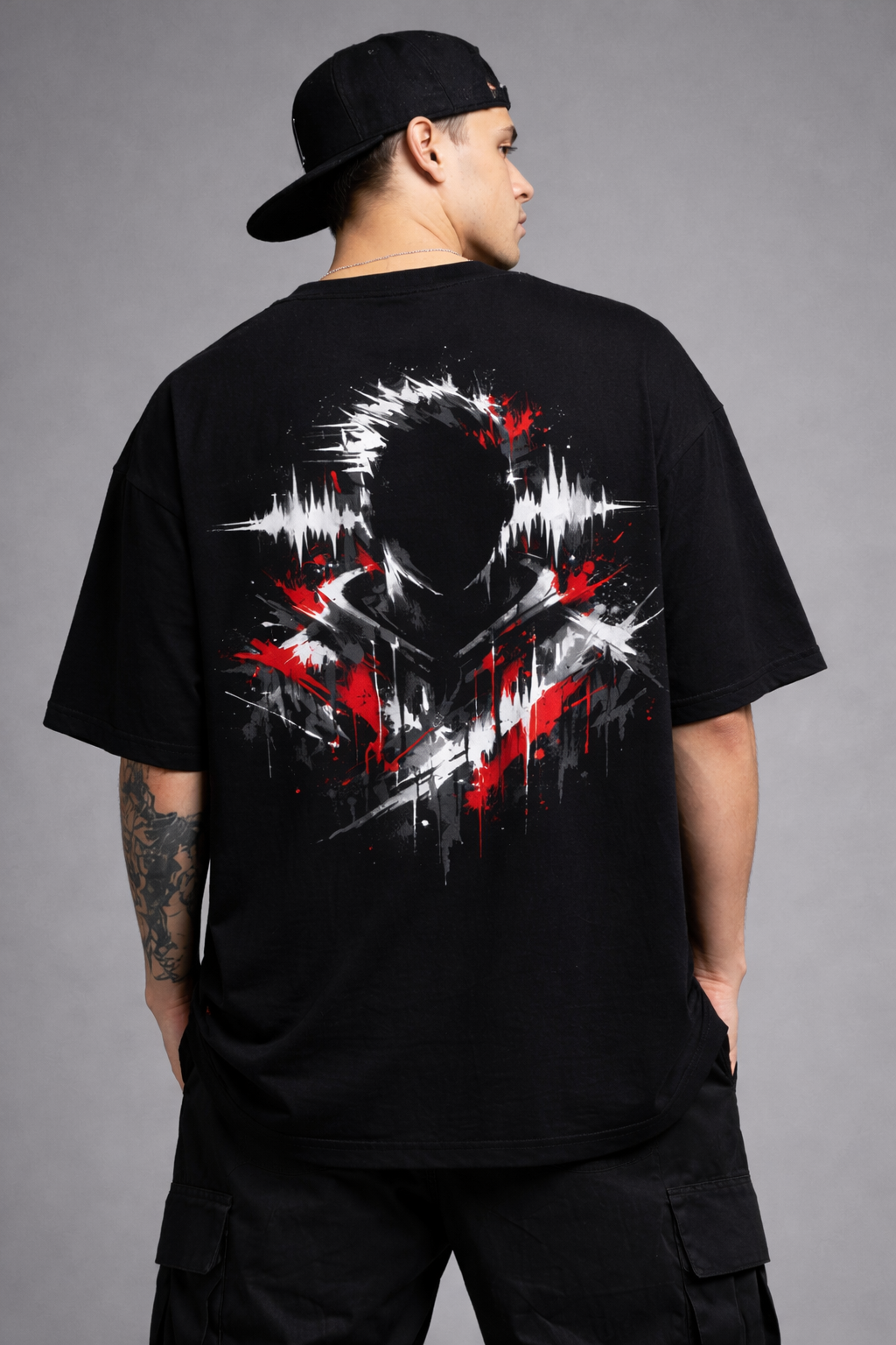 BUILT DIFFERENT – OVERSIZED STREETWEAR T-SHIRT