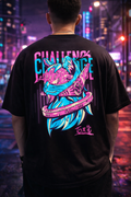 CYBER FOX : TOXIC CHALLENGE – Oversized Streetwear T-Shirt